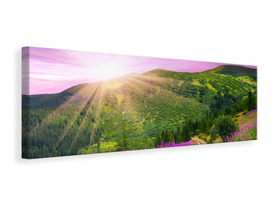 panoramic-canvas-print-a-summer-landscape-at-sunrise