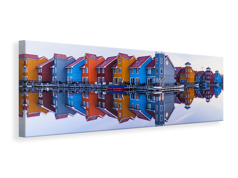 panoramic-canvas-print-colored-homes