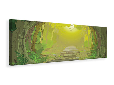 panoramic-canvas-print-fairy-tales-forest