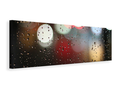 panoramic-canvas-print-illuminated-water-drops