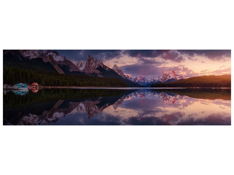 panoramic-canvas-print-maligne-mountains