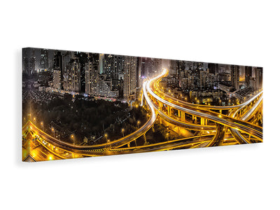 panoramic-canvas-print-shanghai-at-night