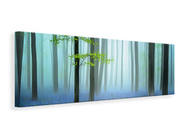 panoramic-canvas-print-the-blue-forest