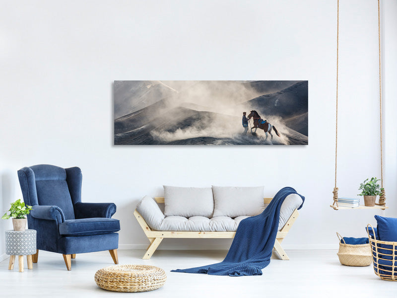 panoramic-canvas-print-the-horseman