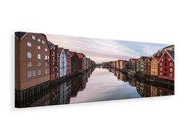 panoramic-canvas-print-trondheim-norway