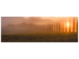 panoramic-canvas-print-tuscany-sunrising