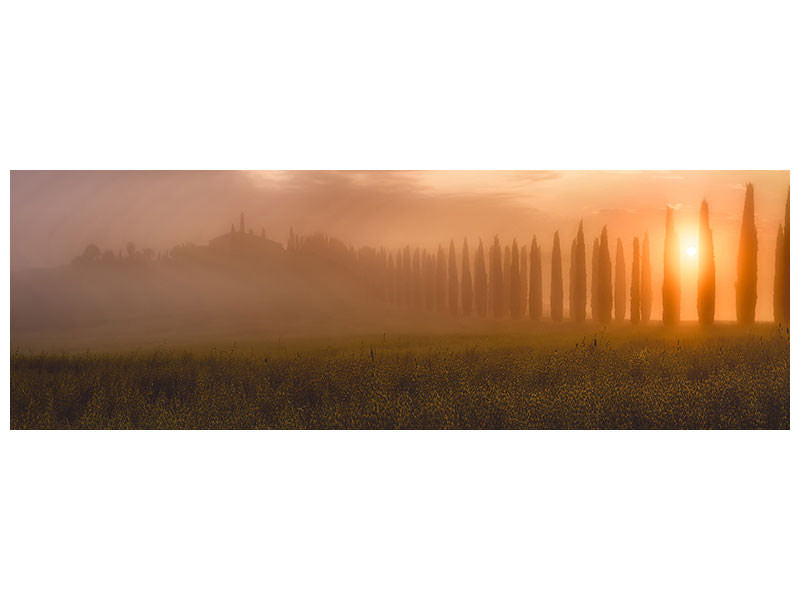 panoramic-canvas-print-tuscany-sunrising