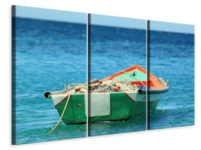 3-piece-canvas-print-a-fishing-boat