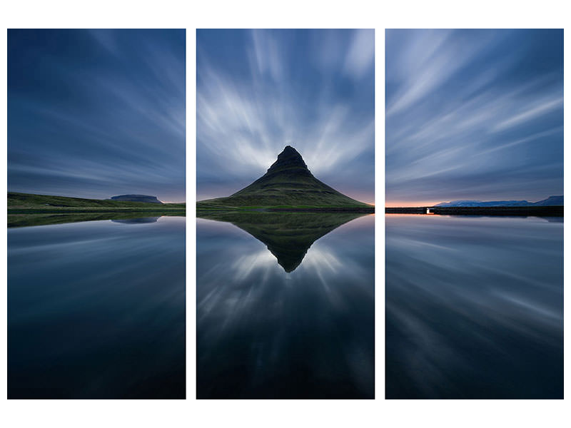 3-piece-canvas-print-a-night-at-kirkjufell