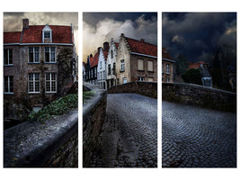 3-piece-canvas-print-an-evening-in-bruges
