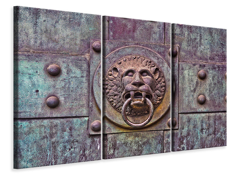 3-piece-canvas-print-antique-door-knocker-xl