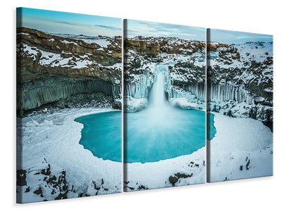 3-piece-canvas-print-azure-blue-bliss