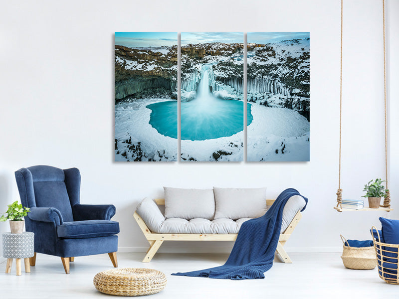 3-piece-canvas-print-azure-blue-bliss