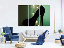 3-piece-canvas-print-black-high-heel