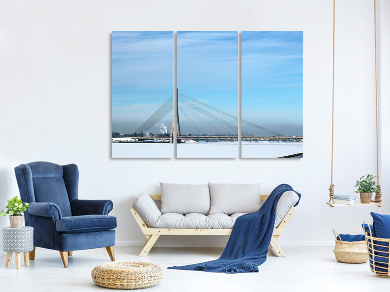 3-piece-canvas-print-bridge-in-the-snow