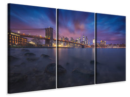 3-piece-canvas-print-brooklyn-dusk