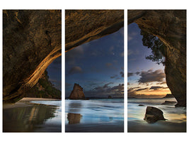 3-piece-canvas-print-cathedral-cove