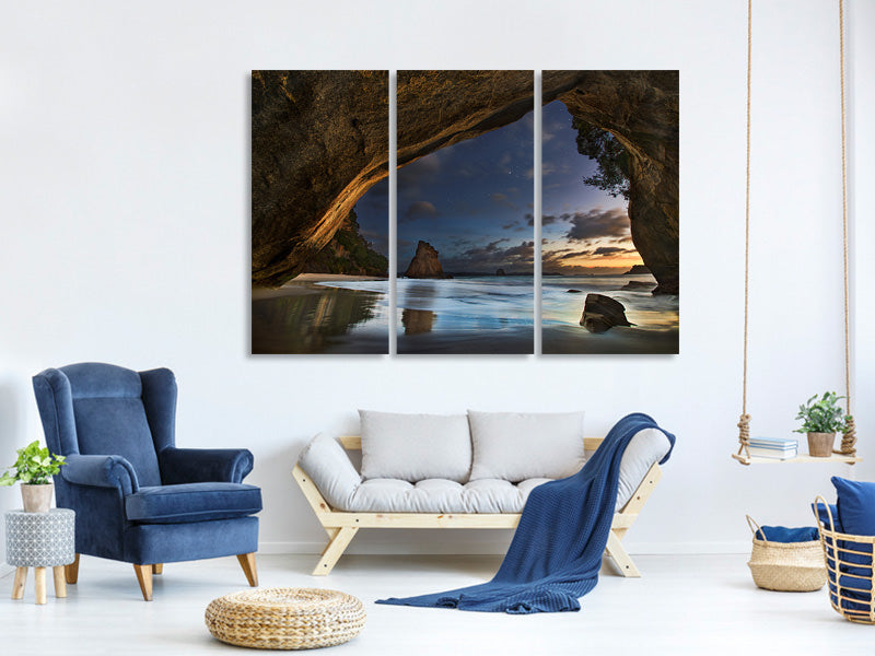 3-piece-canvas-print-cathedral-cove