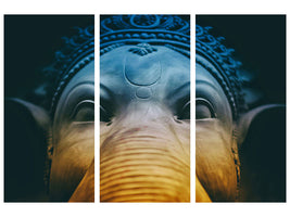 3-piece-canvas-print-close-up-ganesha