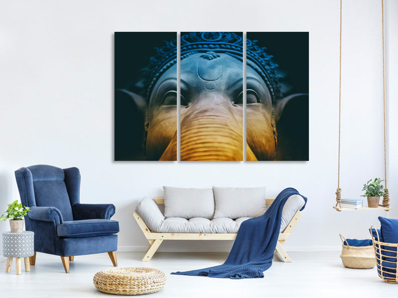 3-piece-canvas-print-close-up-ganesha