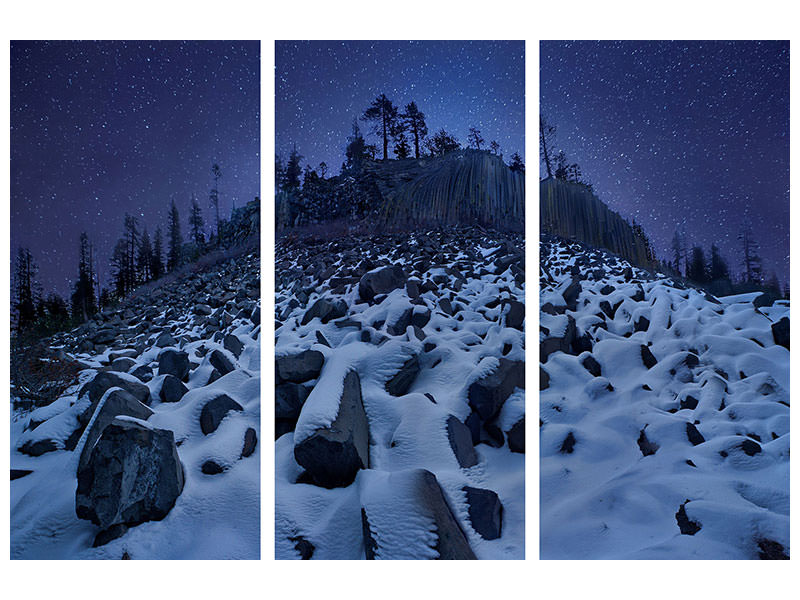 3-piece-canvas-print-cold-mountain-devils-postpile