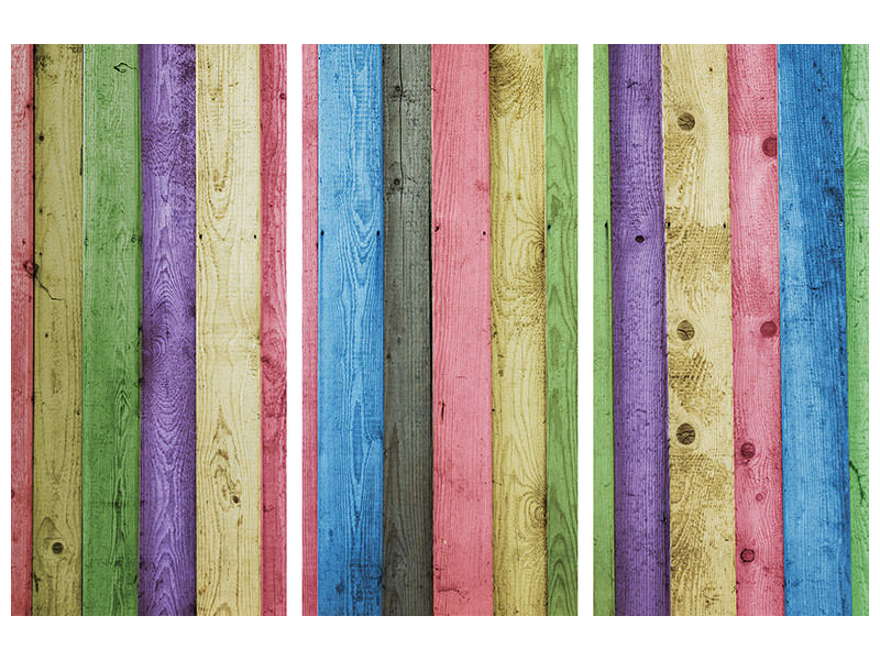 3-piece-canvas-print-colorful-wood