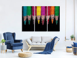 3-piece-canvas-print-crayons-in-the-water
