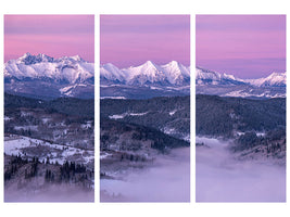 3-piece-canvas-print-dawn-tatra-mountains