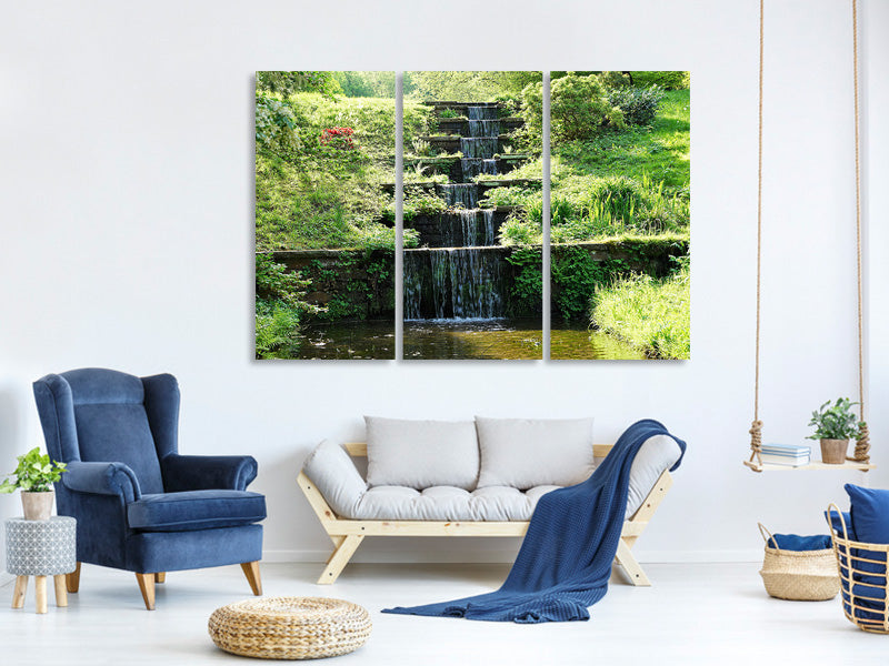 3-piece-canvas-print-design-waterfall