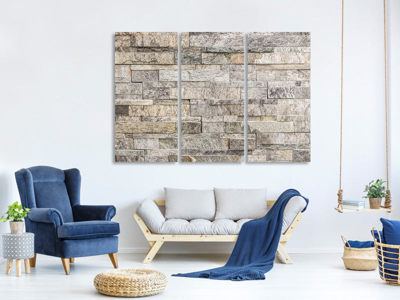 3-piece-canvas-print-elegant-stone-wall