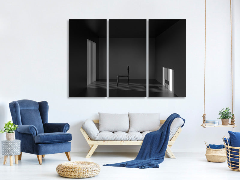 3-piece-canvas-print-emptyness-of-jail