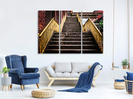 3-piece-canvas-print-factory-stairs