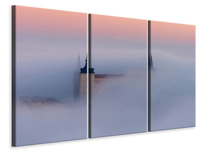 3-piece-canvas-print-fireworks-in-the-fog