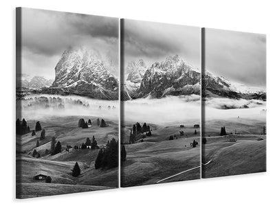 3-piece-canvas-print-foggy-dolomites