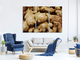 3-piece-canvas-print-ginger-tubers