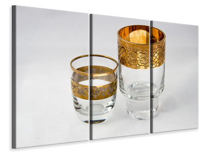3-piece-canvas-print-glasses-with-gold