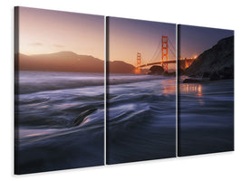 3-piece-canvas-print-golden-beach