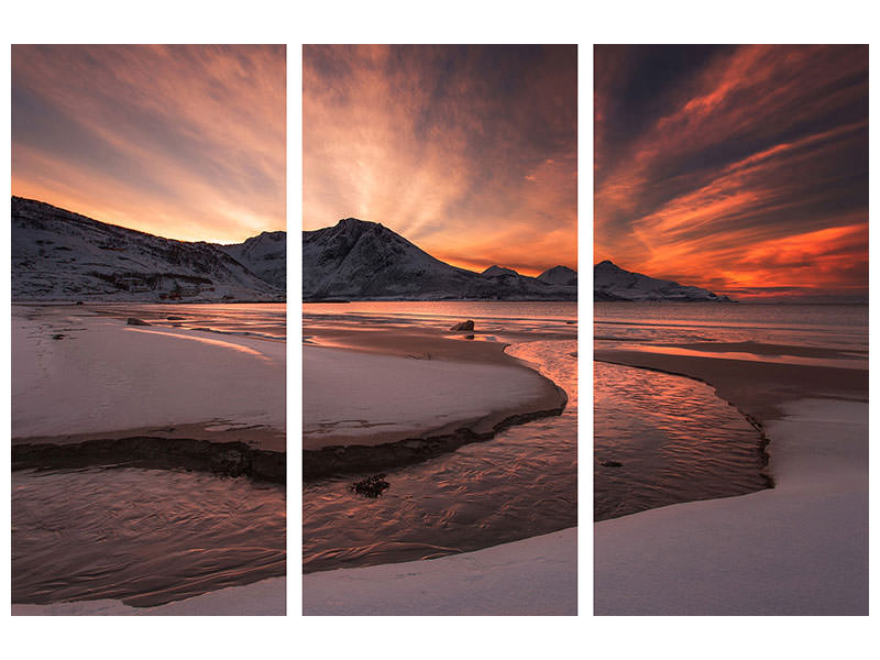 3-piece-canvas-print-golden-sunset