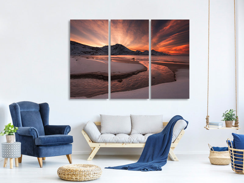 3-piece-canvas-print-golden-sunset