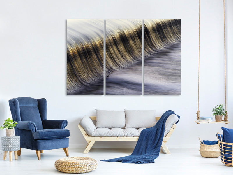 3-piece-canvas-print-golden-water