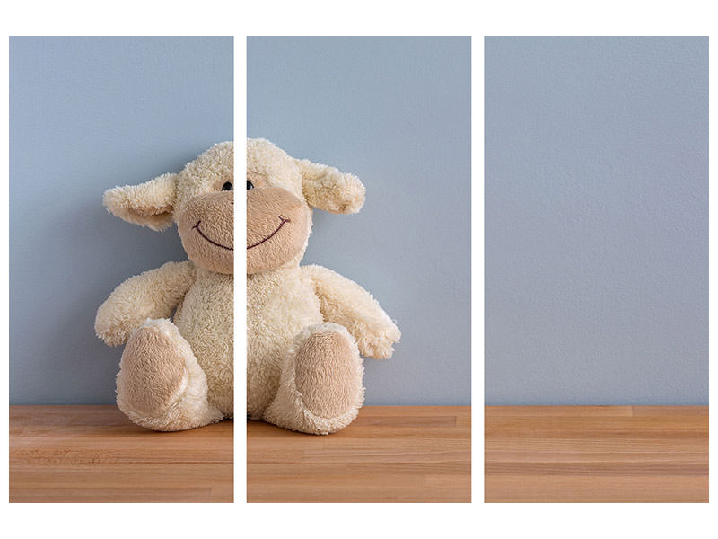 3-piece-canvas-print-happy-little-sheep