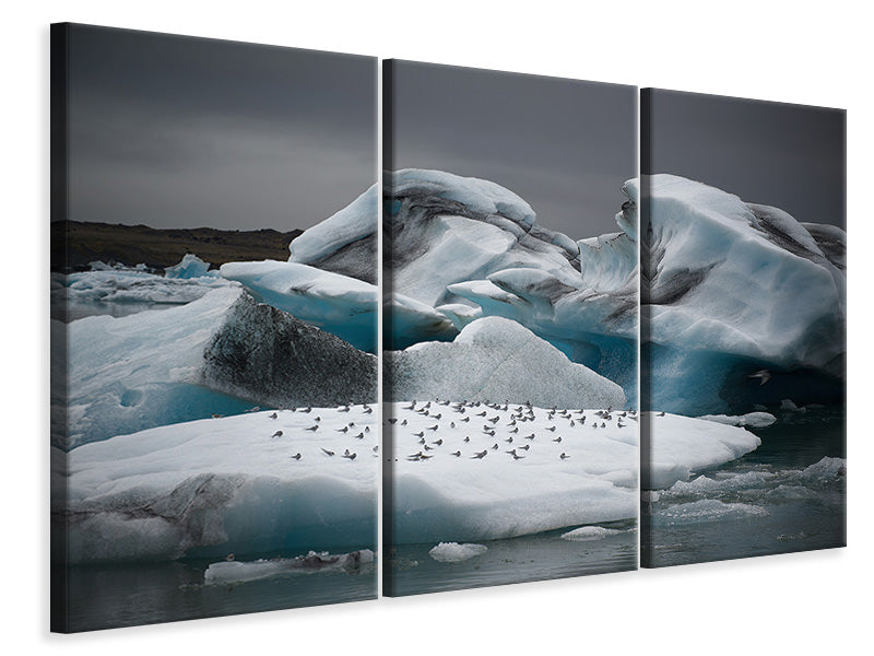 3-piece-canvas-print-in-the-land-of-fire-and-ice