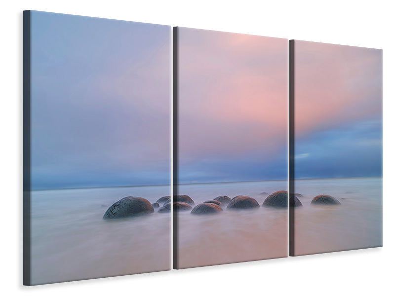 3-piece-canvas-print-moeraki-boulders