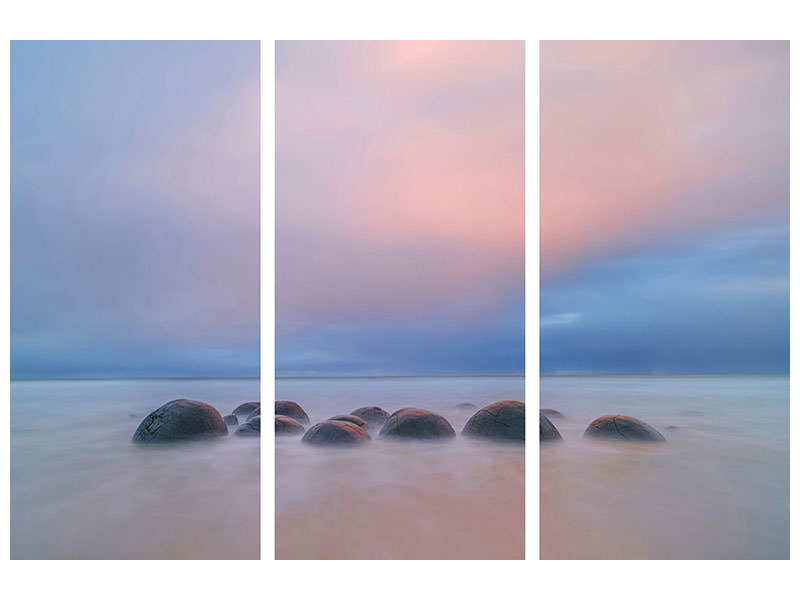 3-piece-canvas-print-moeraki-boulders