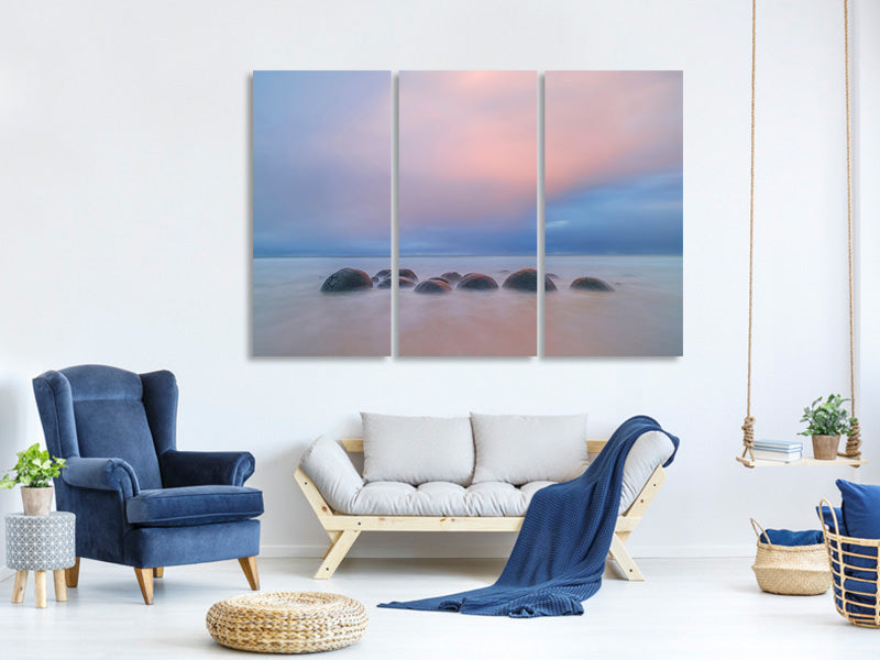 3-piece-canvas-print-moeraki-boulders