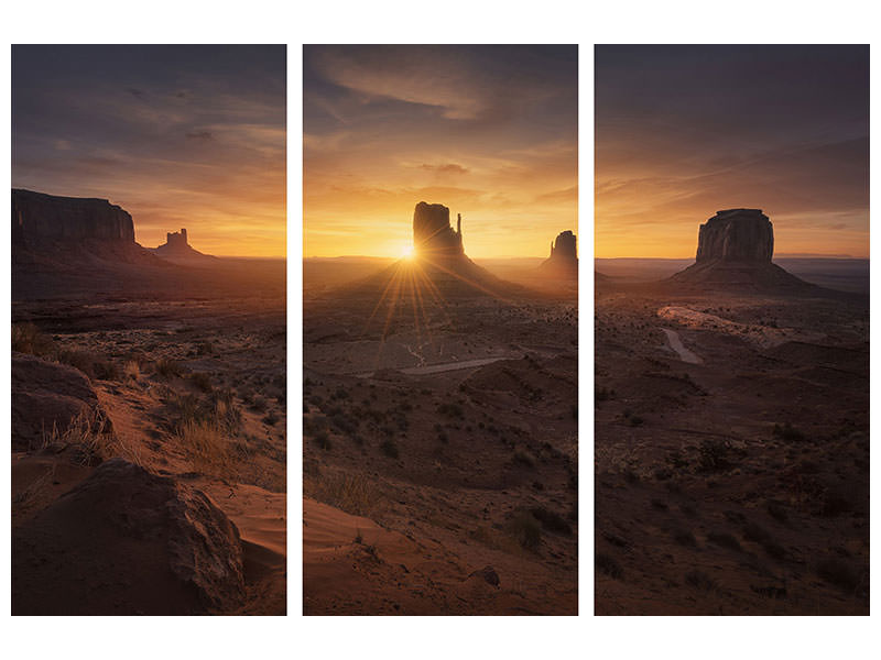 3-piece-canvas-print-monument-sunrise