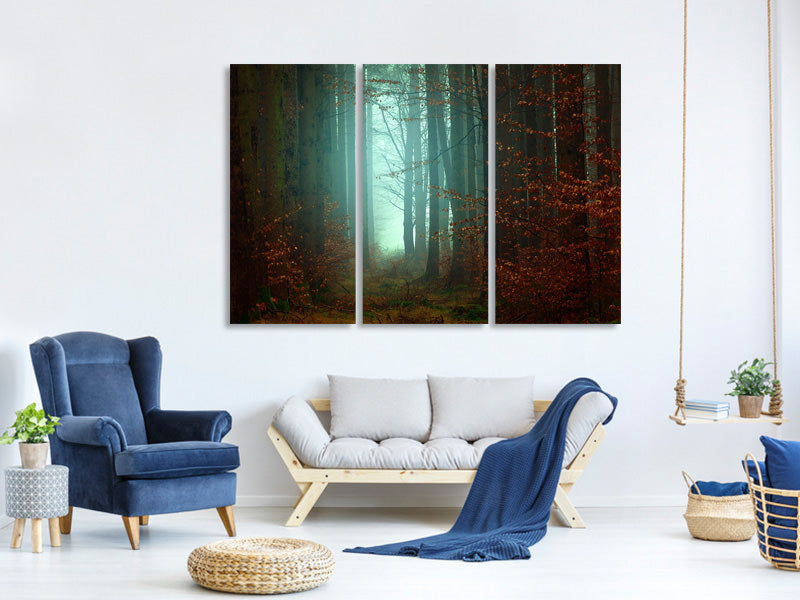 3-piece-canvas-print-mood-in-the-forest