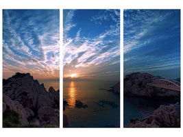 3-piece-canvas-print-moody-sunset-at-the-sea