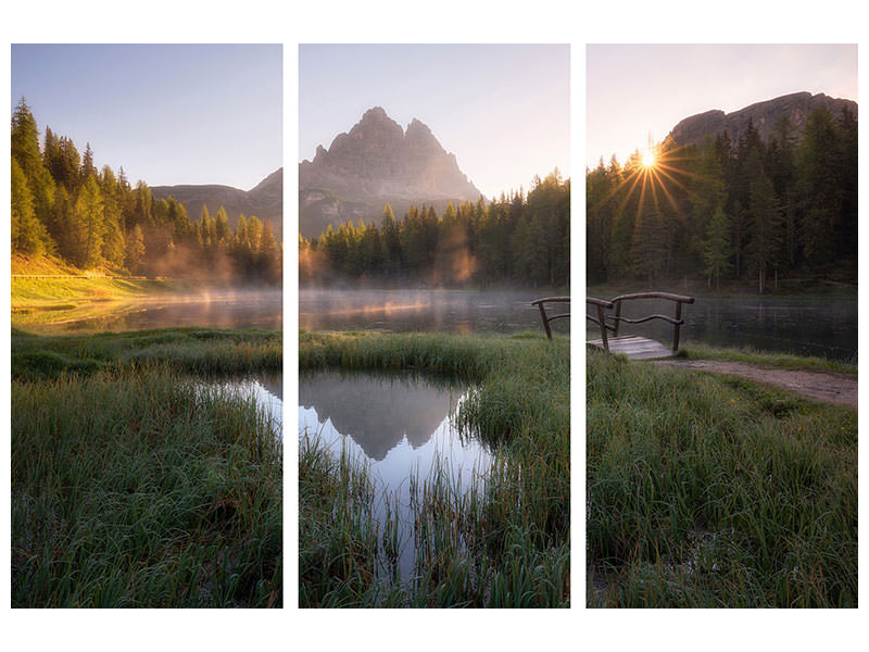 3-piece-canvas-print-morning-silence-ii