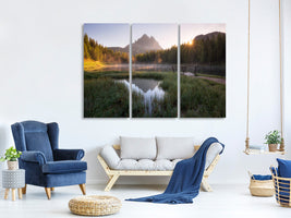 3-piece-canvas-print-morning-silence-ii